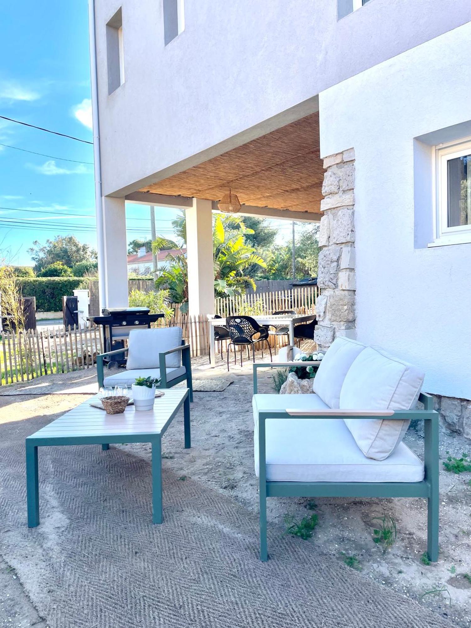 Bas De Villa - 300M Plage De La Capte - 2 Hebergements Disponibles Hyeres Exterior photo