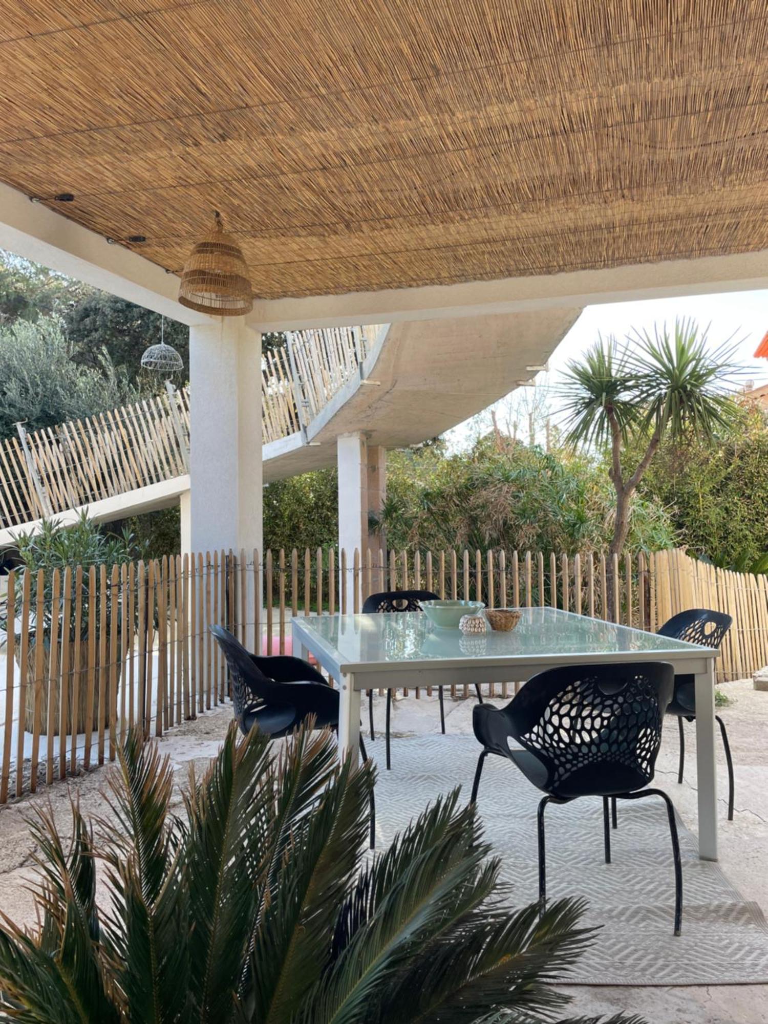 Bas De Villa - 300M Plage De La Capte - 2 Hebergements Disponibles Hyeres Exterior photo